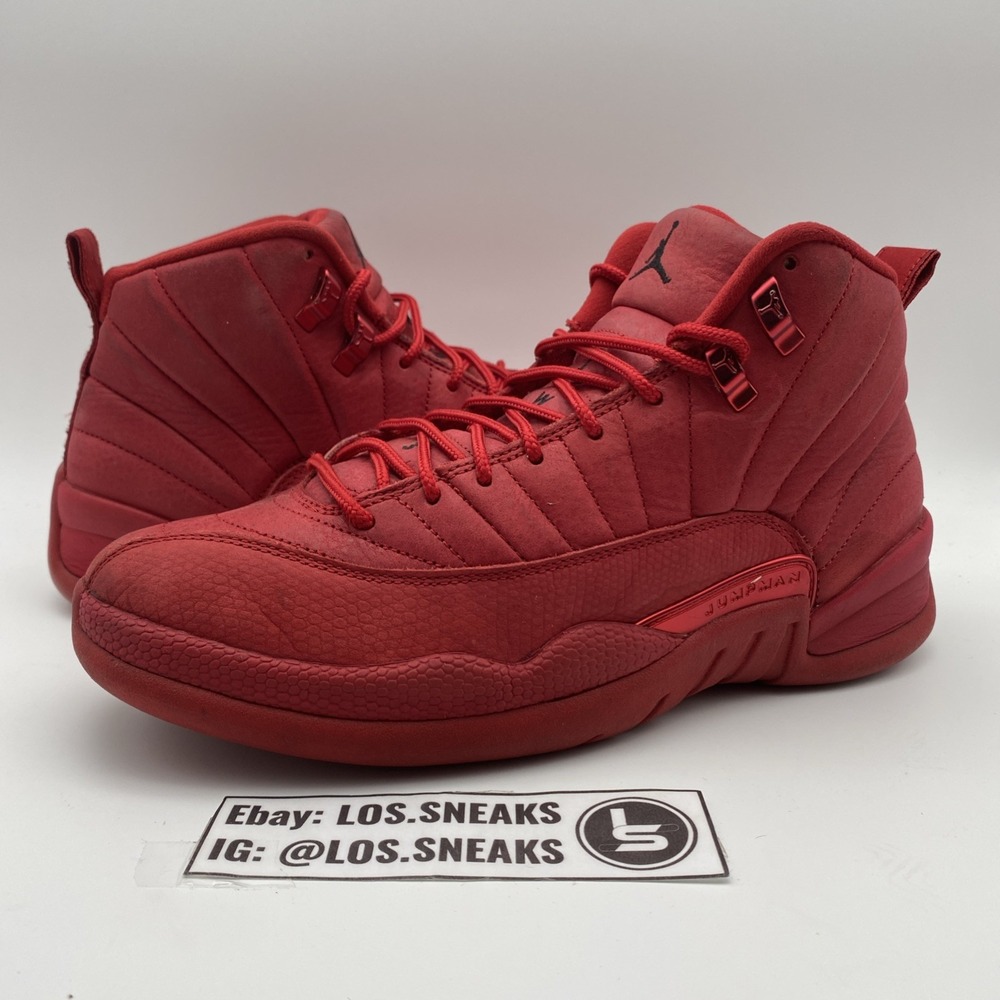 Size 9.5 - Air Jordan 12 Retro Gym Red (130690-601)